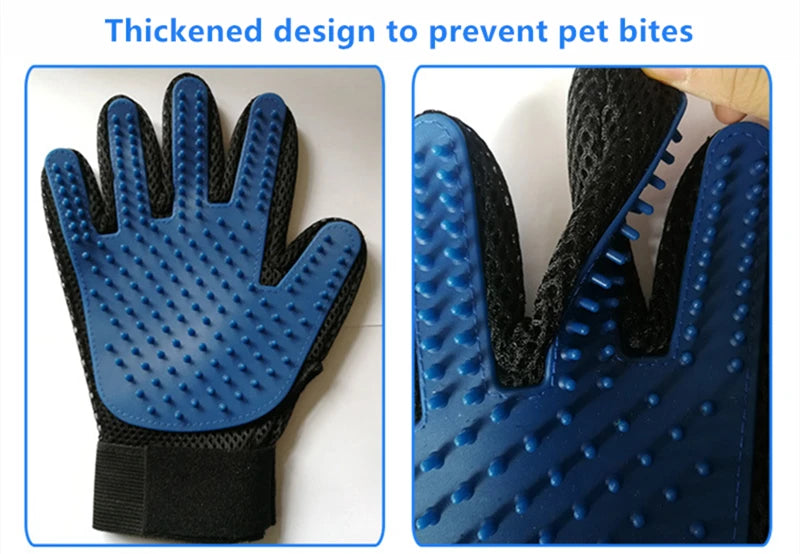Pet Bath Glove for Grooming, Cleaning & Deshedding