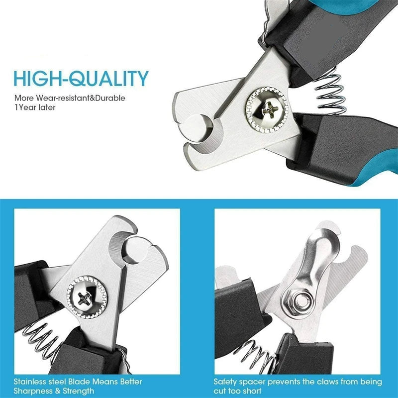 Professional Pet Nail Clippers for Claw Care & Grooming