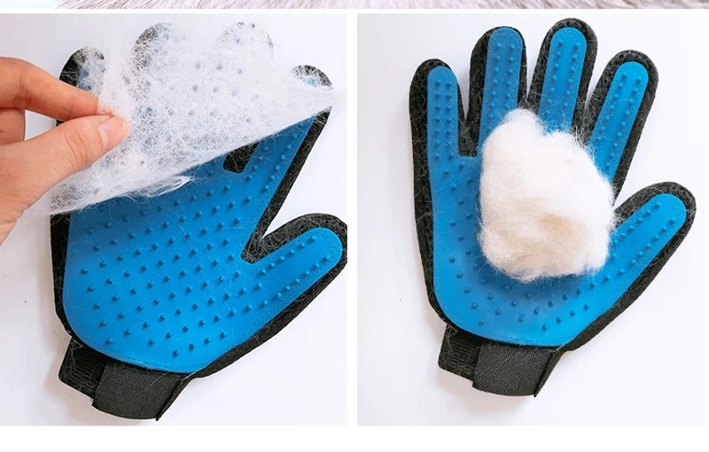 Pet Bath Glove for Grooming, Cleaning & Deshedding