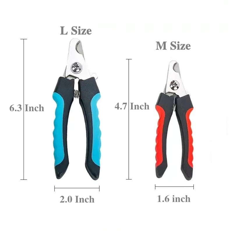 Professional Pet Nail Clippers for Claw Care & Grooming