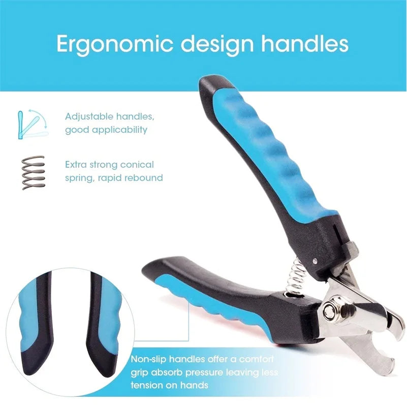 Professional Pet Nail Clippers for Claw Care & Grooming