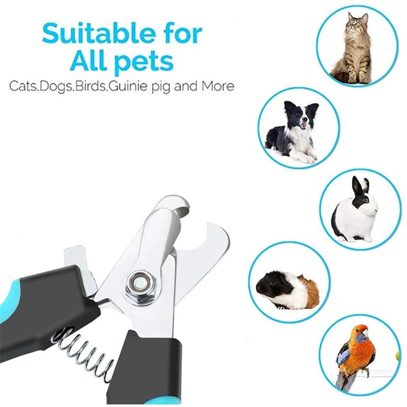 Professional Pet Nail Clippers for Claw Care & Grooming
