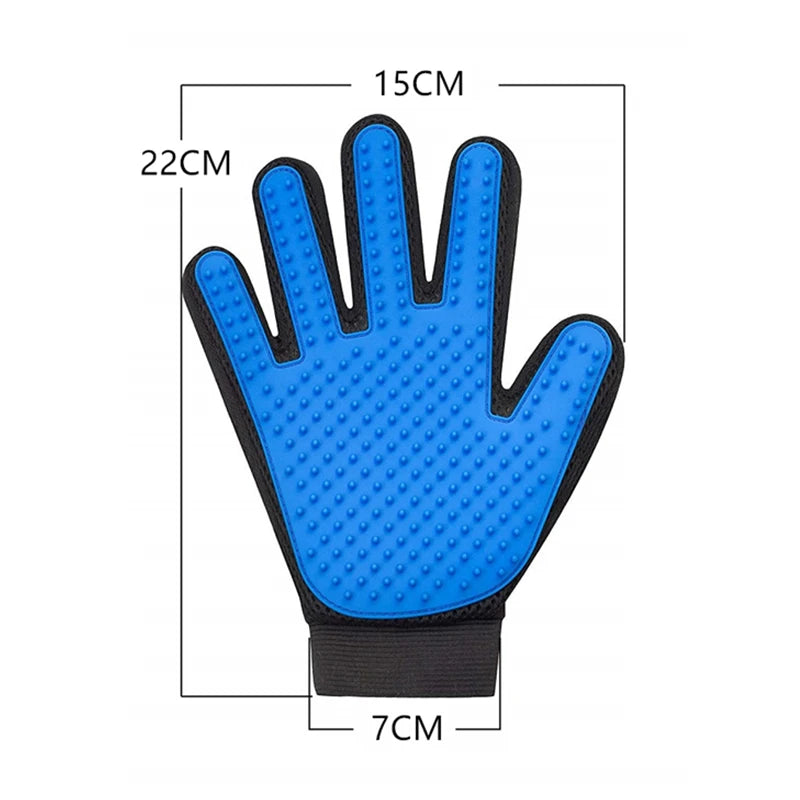 Pet Bath Glove for Grooming, Cleaning & Deshedding