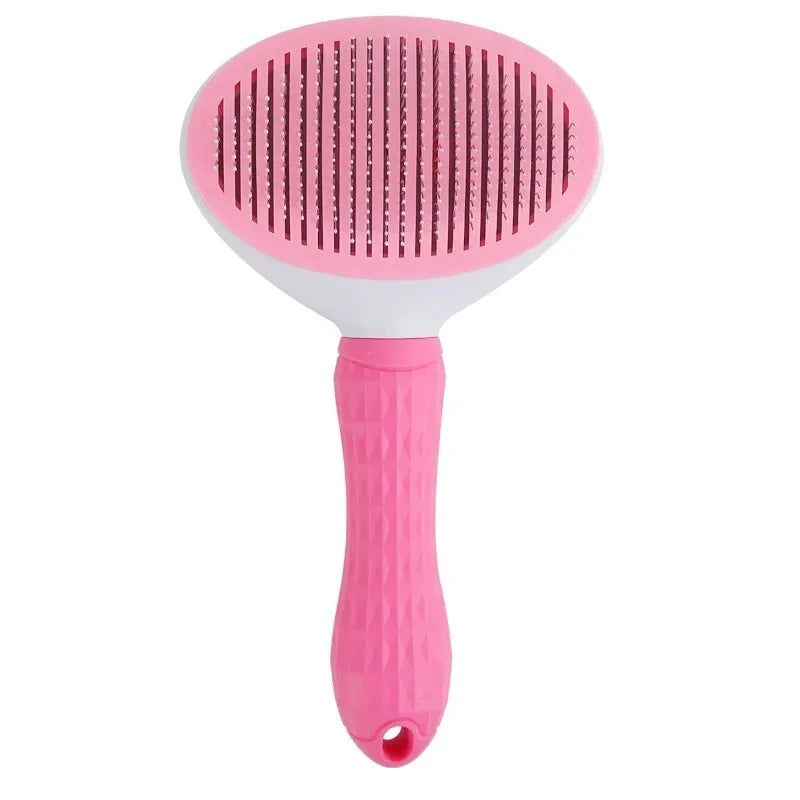 Stainless Steel Pet Grooming Brush for Cats & Dogs