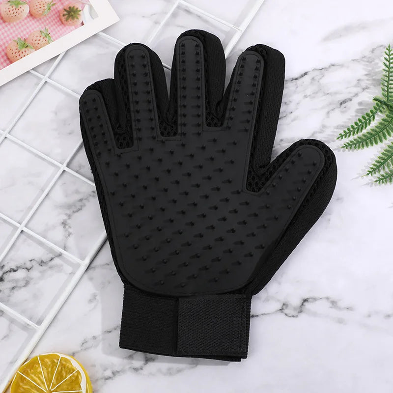 Pet Bath Glove for Grooming, Cleaning & Deshedding