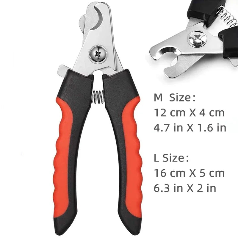 Professional Pet Nail Clippers for Claw Care & Grooming