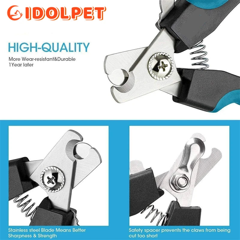 Professional Pet Nail Clippers for Claw Care & Grooming