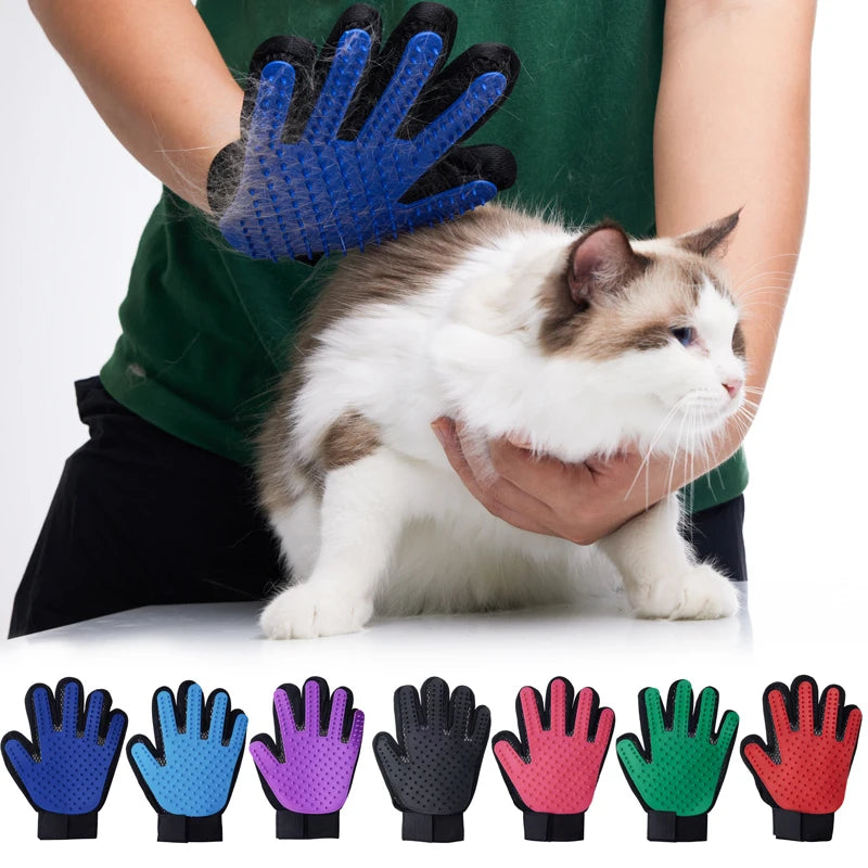 Pet Bath Glove for Grooming, Cleaning & Deshedding