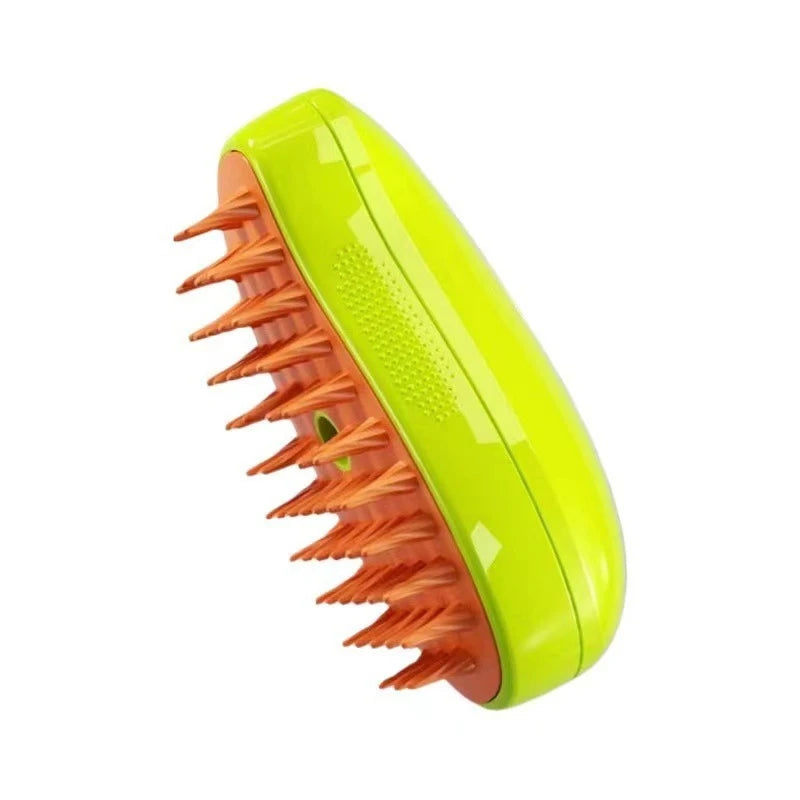Pet Grooming Brush with Steam & Massage
