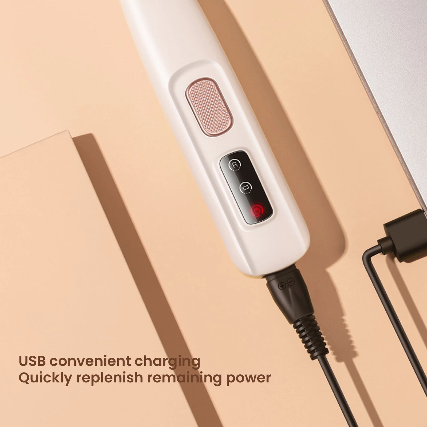 Rechargeable Pet Clippers with LED Light for Grooming