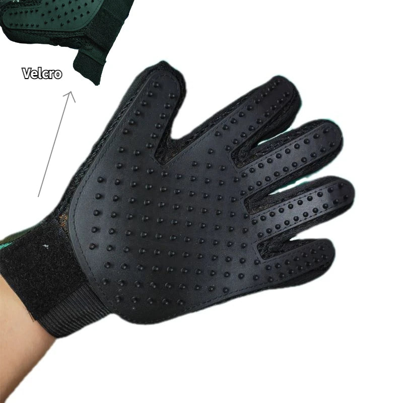 Pet Bath Glove for Grooming, Cleaning & Deshedding