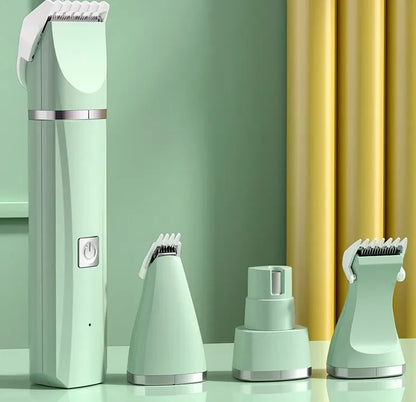 Pet Grooming Kit with Rechargeable Clippers and Trimmer