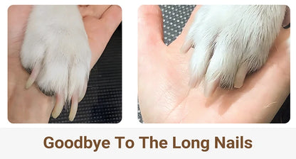 Pet Grooming Kit with Rechargeable Clippers and Trimmer