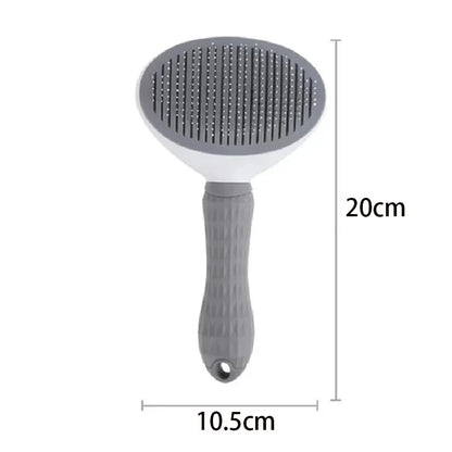 Stainless Steel Pet Grooming Brush for Cats & Dogs